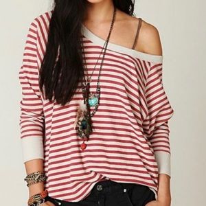 We The Free Red Striped Thermal